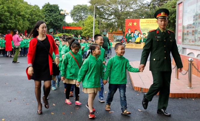 Trải nghiệm thực tế tại nhà trường Quân đội Trải nghiệm thực tế tại nhà trường Quân đội