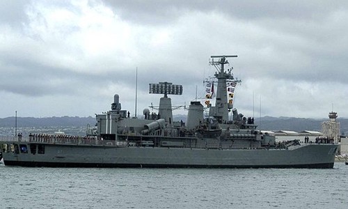 Lính hải quân Chile bị cáo buộc quay trộm nữ thủy thủ Khinh hạm Lynch của hải quân Chile. Ảnh: Wikipedia.