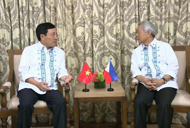 Việt Nam đề nghị Philippines tích cực phối hợp chống cướp biển Việt Nam đề nghị Philippines tích cực phối hợp chống cướp biển