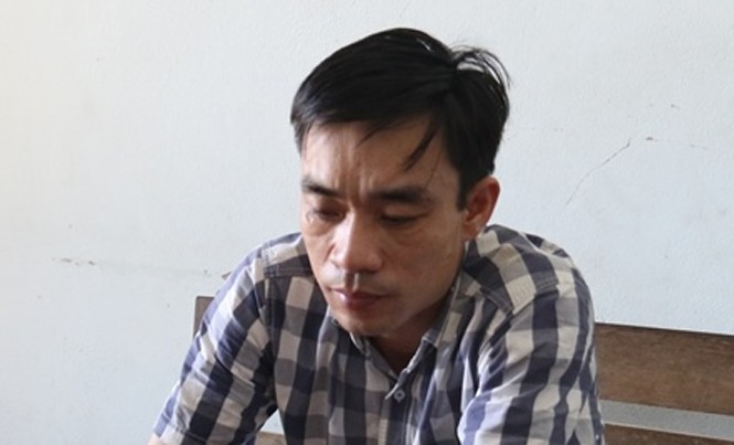 Bắt đối tượng chuyên trộm điện thoại Đối tượng Mai Xuân Cường.