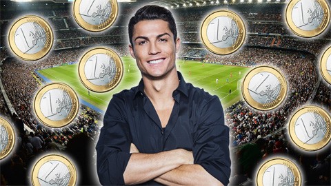 Ngôi sao Ronaldo có bao nhiêu tiền trong tay? Ngôi sao Ronaldo có bao nhiêu tiền trong tay?