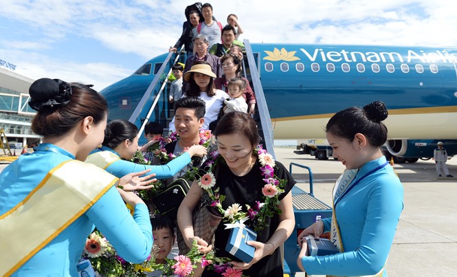 Vietnam Airlines đạt 10 nghìn chuyến bay quốc tế tại Đà Nẵng Vietnam Airlines đạt 10 nghìn chuyến bay quốc tế tại Đà Nẵng