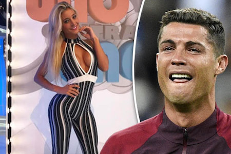 Ronaldo bị người đẹp đối xử phũ phàng CR7 bị người đẹp Maria Sol Perez đối xử phũ phàng.
