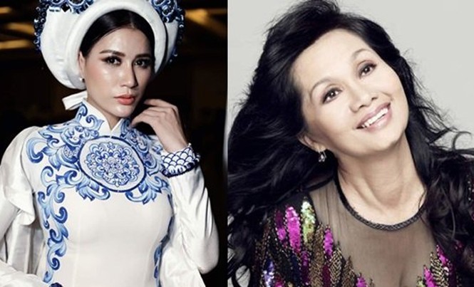 Nghệ sĩ Xuân Hương nói gì khi bị Trang Trần xúc phạm? Cựu người mẫu Trang Trần (trái) và nghệ sĩ Xuân Hương (phải).
