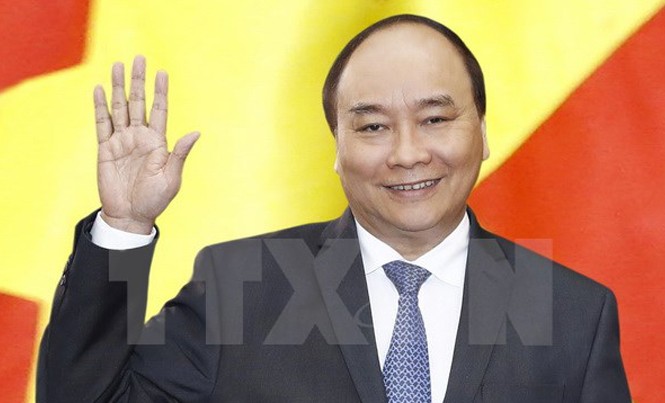 Báo Mỹ đăng bài về chuyến thăm của Thủ tướng Nguyễn Xuân Phúc Thủ tướng Nguyễn Xuân Phúc và Phu nhân cùng đoàn đại biểu cấp cao Việt Nam sẽ thăm chính thức Hợp chúng quốc Hoa Kỳ. Ảnh: Thống Nhất/TTXVN.