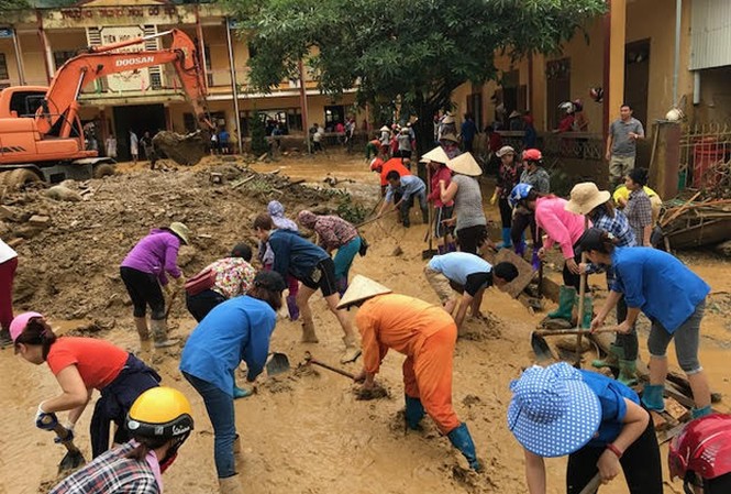 Hậu lũ quét Mù Cang Chải, Yên Bái: Xác nhận số người mất tích đã tử vong Các đoàn viên thanh niên vẫn đang khẩn trương nỗ lực khắc phục hậu quả trận lũ.