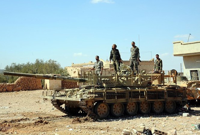 Bản tin 20H: Syria 'lên dây cót' đối phó với nguy cơ bị Mỹ tấn công Binh sỹ Syria. Nguồn: THX/TTXVN.