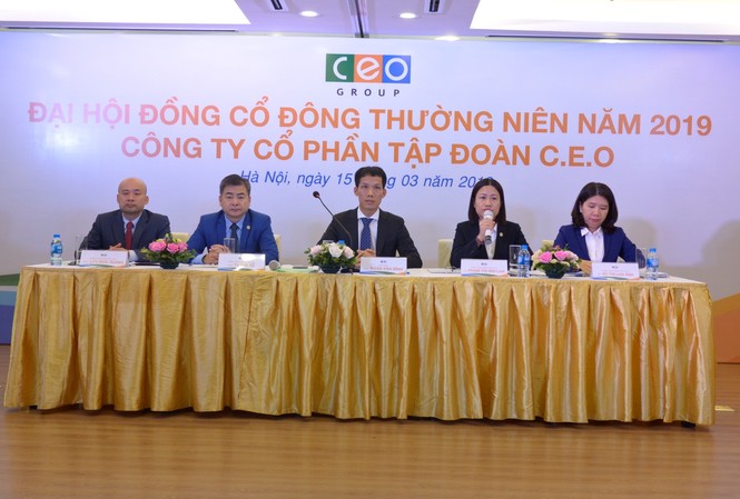 CEO Group đặt mục tiêu lợi nhuận 445 tỷ đồng trong năm 2019 Tập đoàn CEO đặt mục tiêu lợi nhuận trước thuế đạt 600 tỷ đồng trong năm 2019.