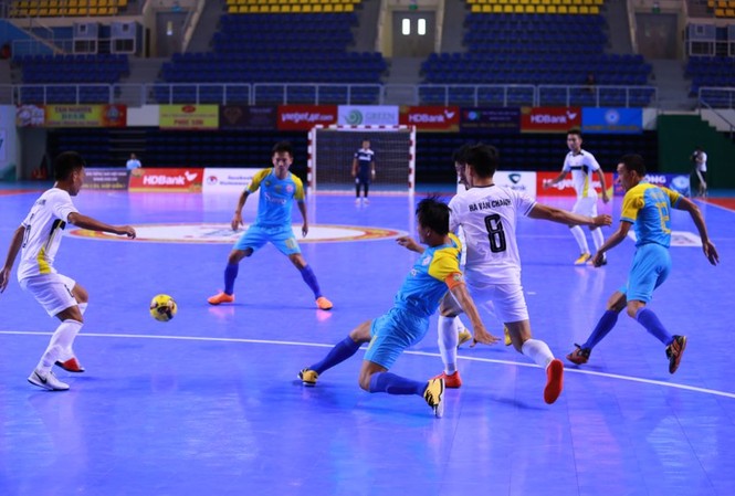 Giải futsal HD Bank Cúp Quốc gia 2018: Khánh Hoà thắng đậm Đà Nẵng Giải futsal cúp Quốc gia 2018 tiếp tục diễn ra hấp dẫn.