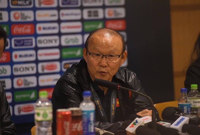 HLV Park Hang Seo: 'Từ nay Việt Nam không còn phải sợ Thái Lan nữa' HLV Park Hang Seo. Ảnh: Như Ý