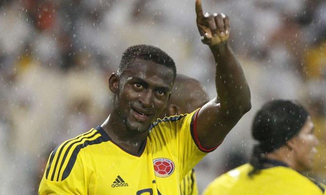 Colombia dùng toàn 'hàng châu Âu' cho trận mở màn Chân sút chủ lực Jackson Martinez của Colombia.