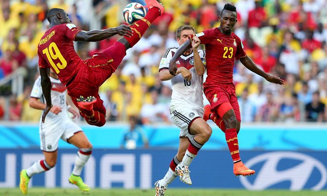 Đức - Ghana (2-2): Níu cánh Đại bàng sông Rhine Đức - Ghana (2-2): Níu cánh Đại bàng sông Rhine