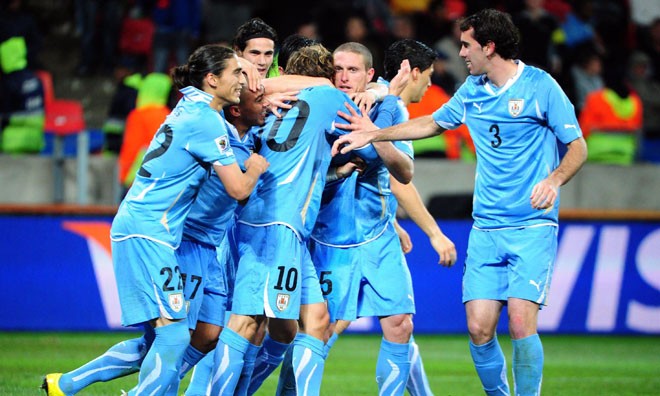 Uruguay dùng 'nội gián' bắt bài Italia Uruguay rất tự tin đối đầu với Italia.