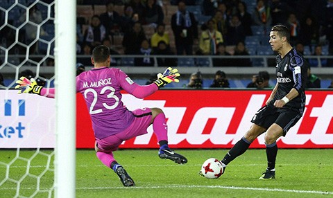 Ronaldo 'nổ súng', Real vào chung kết FIFA Club World Cup Ronaldo ấn định chiến thắng cho Real