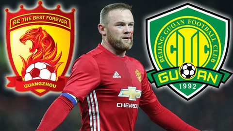 Sang Trung Quốc, Rooney nhận lương cao nhất thế giới Rooney