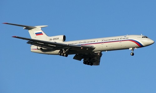 Máy bay quân sự Nga chở 93 người rơi xuống biển Phi cơ Tu-154. Ảnh: Military Wiki.