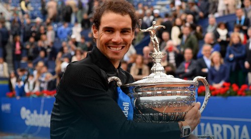 Nadal lập kỷ lục mười lần vô địch Barcelona Open Nadal lập kỷ lục mười lần vô địch Barcelona Open