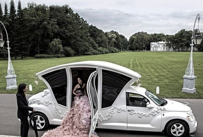 Chiếc limo khác lạ và độc đáo phong cách xe cưới Chiếc limo khác lạ và độc đáo phong cách xe cưới