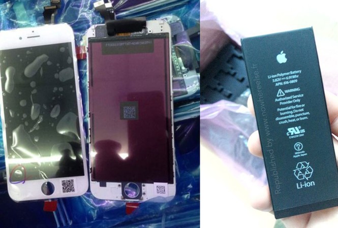Lộ dung lượng pin của iPhone 6 Lộ dung lượng pin của iPhone 6