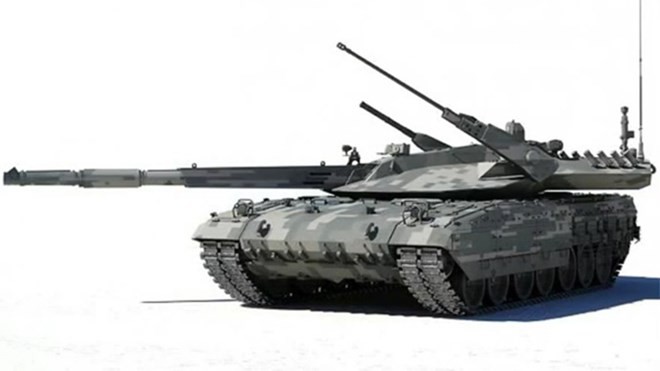 Bản tin 14H: Nga lần đầu tiên triển lãm siêu tăng Armata Xe thiết giáp Armata. (Nguồn: rt.com)
