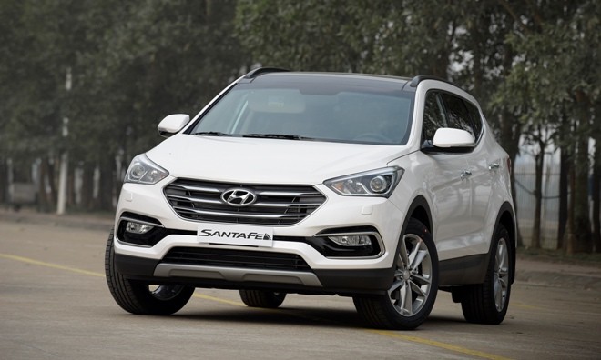 Hyundai SantaFe phiên bản 2016 xuất trận tại Việt Nam Hyundai SantaFe phiên bản 2016 xuất trận tại Việt Nam