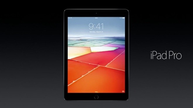 iPad Pro mới ra mắt với màn hình 9,7 inch iPad Pro mới ra mắt với màn hình 9,7 inch