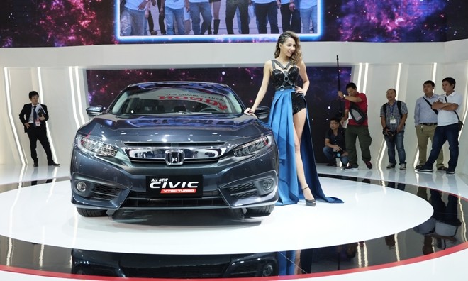 Honda Civic thế hệ 10, sedan nổi bật nhất triển lãm VMS 2016 Honda Civic thế hệ 10, sedan nổi bật nhất triển lãm VMS 2016