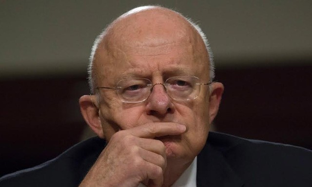Bản tin 8H: Mỹ lo Nga bắn hạ máy bay ở Syria Giám đốc Cơ quan Tình báo Quốc gia Mỹ James Clapper. Ảnh: Stripes.