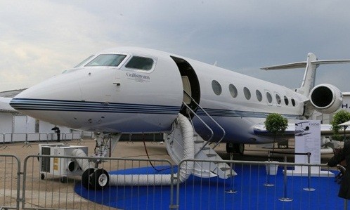10 chuyên cơ xa xỉ nhất thế giới Gulfstream G650 giá 65 triệu USD.