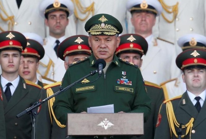Nga tuyên bố dừng ném bom, thực hiện lệnh ngừng bắn ở Syria Bộ trưởng Quốc phòng Nga Sergei Shoigu. Ảnh: Reuters