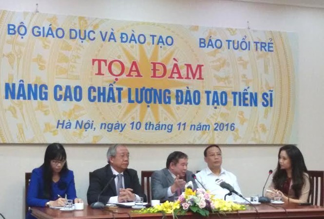 Nguyên nhân ảnh hướng chất lượng đào tạo tiến sĩ tại Việt Nam Nguyên nhân ảnh hướng chất lượng đào tạo tiến sĩ tại Việt Nam