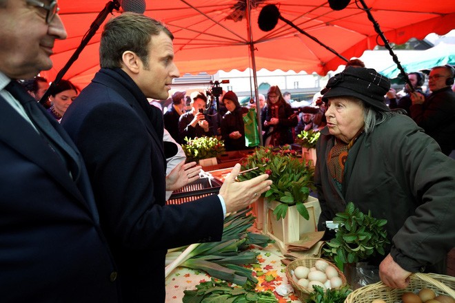 Một nửa ứng viên vào Quốc hội Pháp là phụ nữ Tổng thống đắc cử của Pháp Emmanuel Macron. Ảnh: AFP