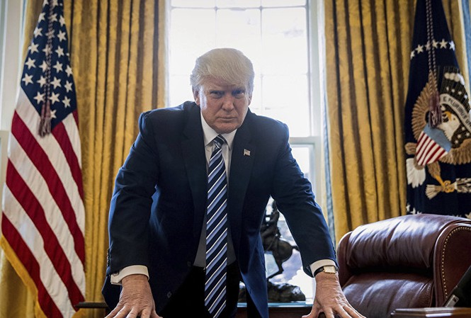 Chuyên gia Nga nói về dự luật trừng phạt: ‘Trump bị rơi vào bẫy’ Tổng thống Mỹ Donald Trump. Ảnh: AP