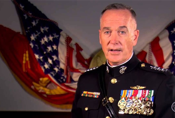 ‘Trung Quốc là mối đe dọa lớn nhất của Mỹ vào năm 2025’ Tướng Joseph Dunford.