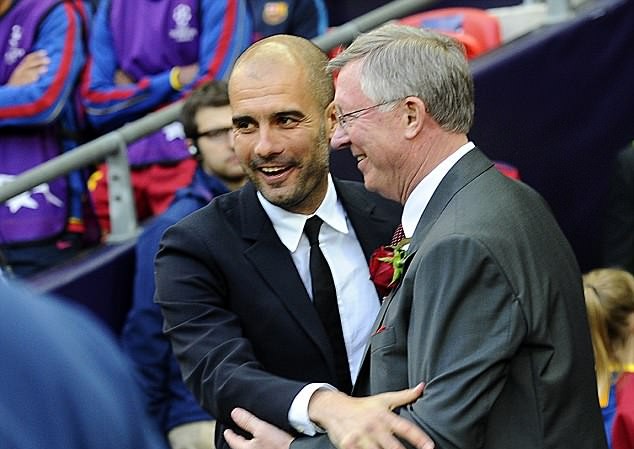Sir Alex mời Pep Guardiola đi ăn, chúc mừng chức vô địch Sir Alex mời Pep Guardiola đi ăn, chúc mừng chức vô địch