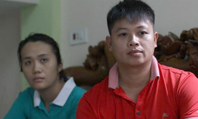 Sở Y tế Hà Nội ra hạn chót giải quyết vụ trao nhầm con ở Ba Vì Vợ chồng anh Sơn đã nghi ngờ và xét nghiệm ADN phát hiện nhầm con. Ảnh: Phan Dương.