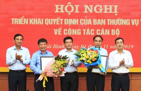 Điều động, bổ nhiệm nhân sự 6 địa phương Điều động, bổ nhiệm nhân sự 6 địa phương
