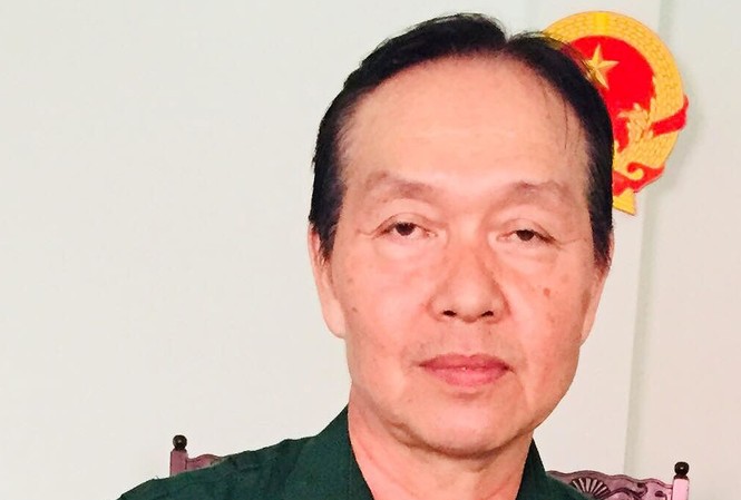 Xử phúc thẩm vụ quân nhân 40 năm mang hàm oan Ông Nguyễn Văn Dũng tại phiên tòa sơ thẩm. Ảnh: Tân Châu