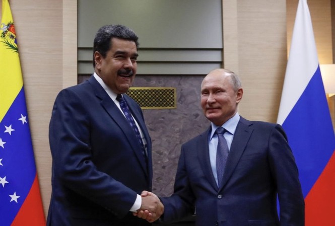 TT Venezuela Maduro tuyên bố được ông Putin giúp trên mọi mặt trận TT Venezuela Maduro tuyên bố được ông Putin giúp trên mọi mặt trận