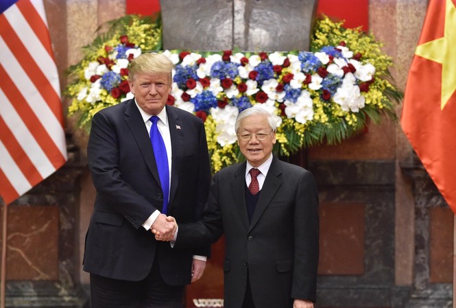 Tổng Bí thư, Chủ tịch nước Nguyễn Phú Trọng nhận lời thăm Mỹ Tổng Bí thư, Chủ tịch nước Nguyễn Phú Trọng tiếp Tổng thống Mỹ Donald Trump nhân dịp ông Trump đến Việt Nam dự thượng đỉnh Mỹ - Triều vào cuối tháng 2 vừa qua