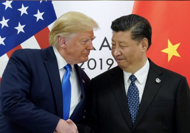 Mỹ - Trung đồng ý đình chiến, nối lại đàm phán Tổng thống Mỹ Donald Trump và Chủ tịch Trung Quốc Tập Cận Bình tại cuộc gặp bên lề thượng đỉnh G20 ở Osaka. (Ảnh: Reuters)