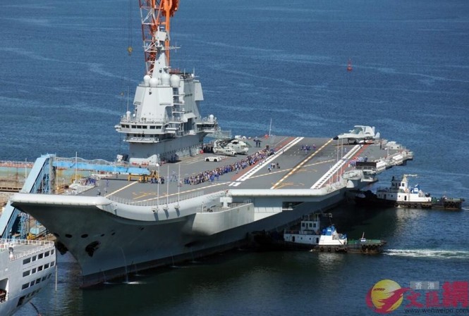 Trung Quốc thu hẹp chương trình tàu sân bay vì thiếu tiền Tàu sân bay Type 002 của Trung Quốc
