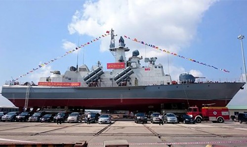 Hải quân Việt Nam có thêm cặp tàu tên lửa tấn công hiện đại Tàu tên lửa M5 chuẩn bị hạ thủy.
