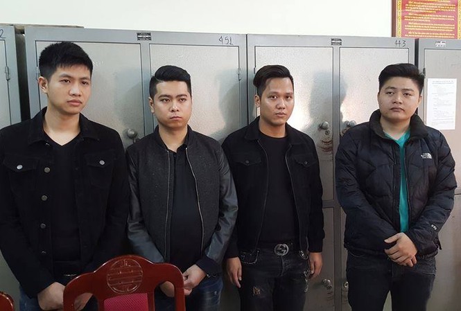 Lập 15 trang web đồi trụy thu gần 4 tỷ đồng Nhóm đối tượng bị bắt giữ.