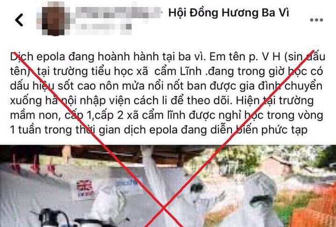 Tung tin giả về dịch để 'gây sự chú ý' Tung tin giả về dịch để 'gây sự chú ý'