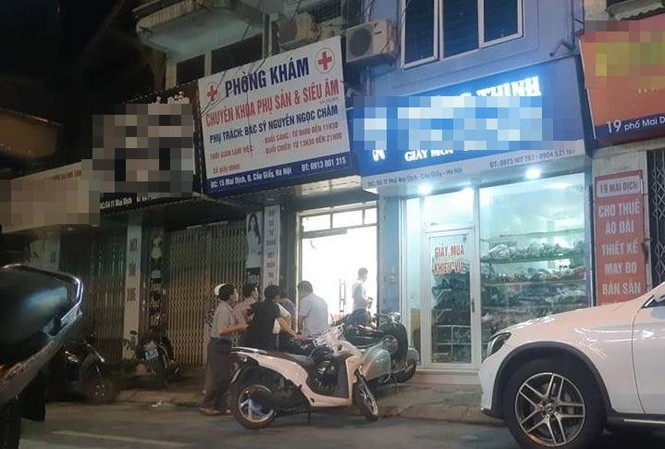 Một phụ nữ tử vong tại phòng khám phụ sản tư ở Hà Nội Phòng khám nơi xảy ra sự việc.
