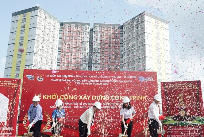 Khởi công công trình Không gian Tuổi trẻ ĐHQG TP. HCM Khởi công công trình Không gian Tuổi trẻ ĐHQG TP. HCM