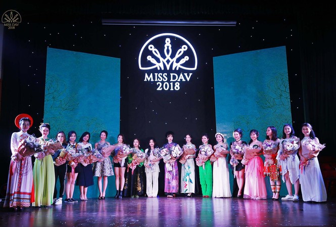 Cận cảnh nhan sắc các thí sinh lọt Chung kết Miss DAV 2018 Cận cảnh nhan sắc các thí sinh lọt Chung kết Miss DAV 2018