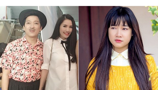 Lùm xùm chuyện tình tay ba Quế Vân - Trường Giang - Nhã Phương Lùm xùm chuyện tình tay ba Quế Vân - Trường Giang - Nhã Phương