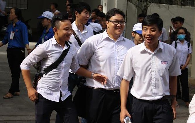 ĐH Đà Nẵng công bố chỉ tiêu dự kiến đợt xét tuyển bổ sung Thí sinh tham gia kì thi THPT Quốc gia 2016 tại Cụm thi ĐH Đà Nẵng. Ảnh: Giang Thanh.